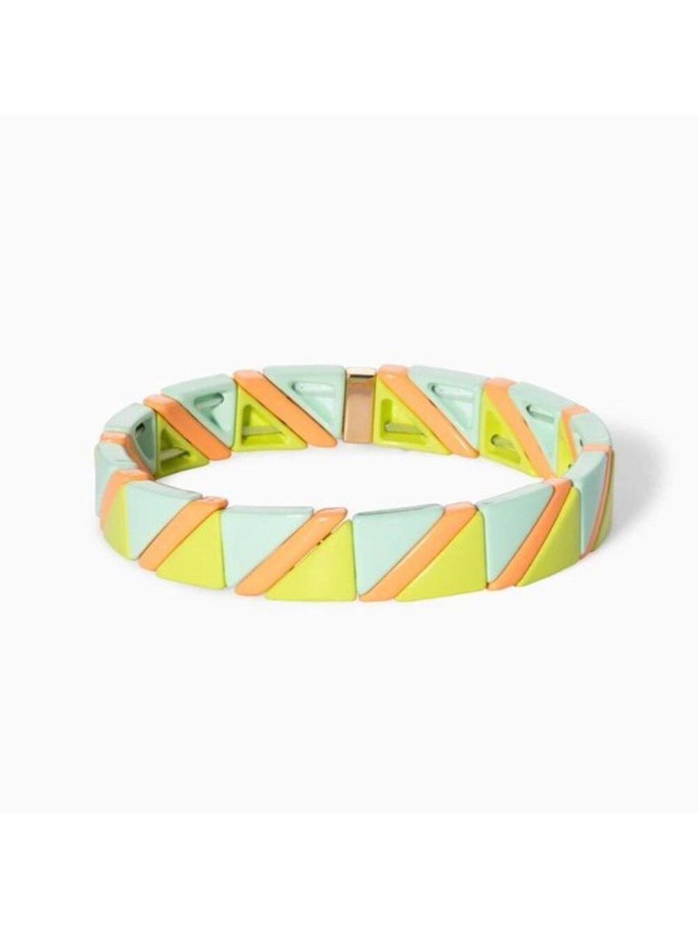 Roxanne Assoulin Neon Lite Bracelet Kiwi Honeydew
